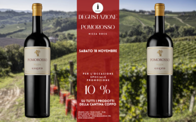 Degustazione Pomorosso Nizza Docg – Coppo Sabato18 Novembre 2023