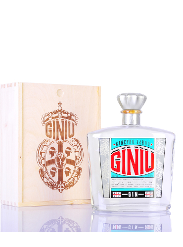 Gin Giniu (Coffanetto legno) - Silvio Carta
