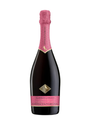 Spumante Lambrusco Emilia Extra Dry Ottocento Rosa - Albinea Canali