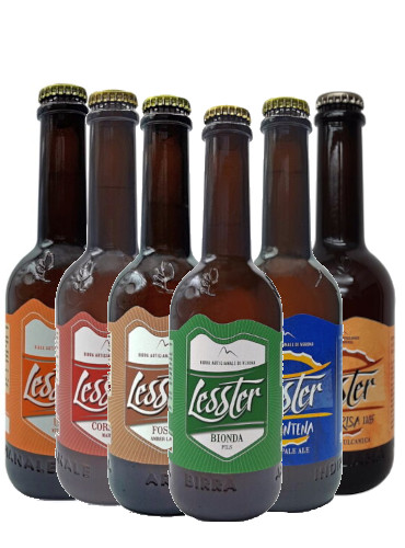 Degustazione Birre Artigianali della Lessinia 0.50 x 6 - Lesster